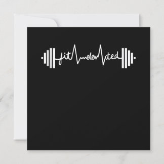 フィテレヴテッドジムフィットネスバーベルトレーニング 招待状