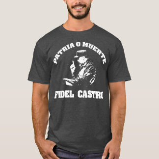 フィデルカストロキューバ革命ラテンアメリカ  Tシャツ