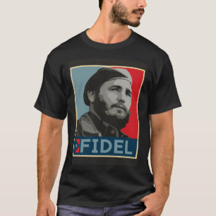 フィデルカストロプルオーバーフード付きスウェットシャツ Tシャツ