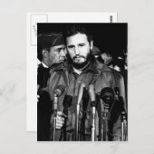 フィデルカストロ1959 ポストカード (正面/裏面)