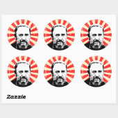 フィデルカストロ ラウンドシール (シート)