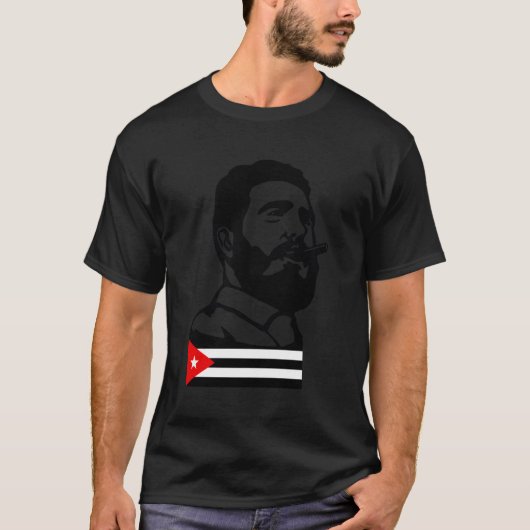 フィデル・カストロ・キューバ・リブレ Tシャツ (正面)