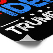 フィデンアンチおもしろいバイデン氏Infach Joeバイデン氏 – トランプ2 ポスター (角)