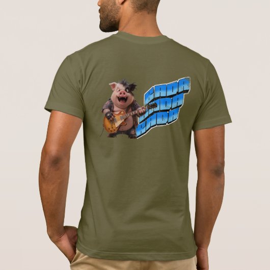 フィドルスティックスTシャツ 2 Tシャツ (裏面)