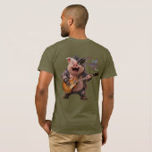 フィドルスティックスTシャツ 4 Tシャツ (裏面フル)