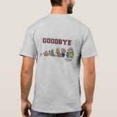 フィナーレが毎日ある続きこま漫画 Tシャツ (裏面)