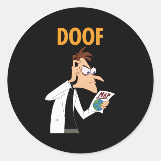 フィニアスとファーブの宇宙ドゥへのキャンディス ラウンドシール (正面)