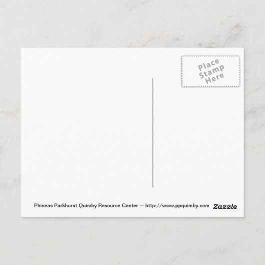 フィニアスパークハーストクインビー006ポストカード ポストカード (裏面)