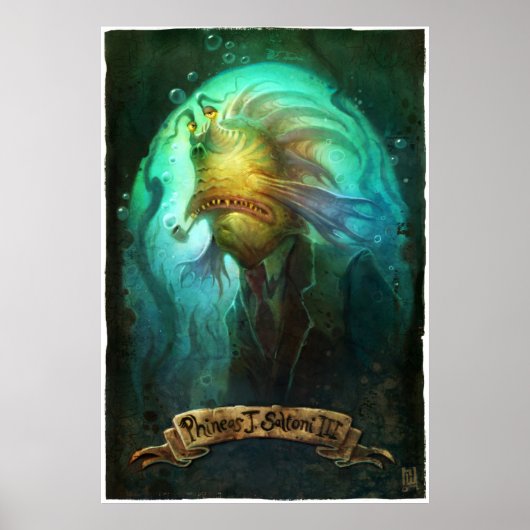 フィニアスJ.サルトニIIIプリント ポスター (正面)