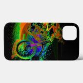 フィニッシュまでレース! – モトクロス・レーサー Case-Mate iPhoneケース (裏面 (横))
