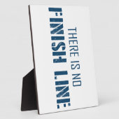 フィニッシュラインがない フォトプラーク (側面)