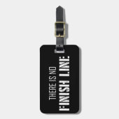 フィニッシュラインがない ラゲッジタグ (正面縦)