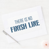 フィニッシュラインがない 長方形シール (封筒)