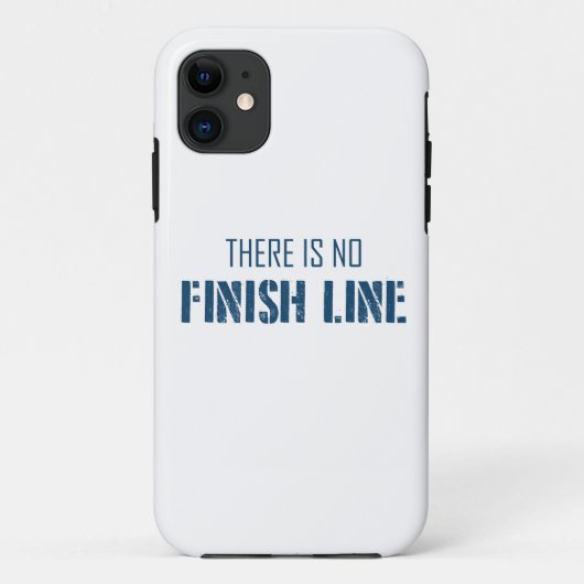 フィニッシュラインがない Case-Mate iPhoneケース (裏面)