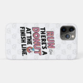 フィニッシュラインでのドーナツおもしろいフィットネス動機 Case-Mate iPhoneケース (裏面(横))
