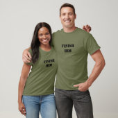 "フィニッシュ・ヒム" 野球Tシャツ Tシャツ (ユニセックス)