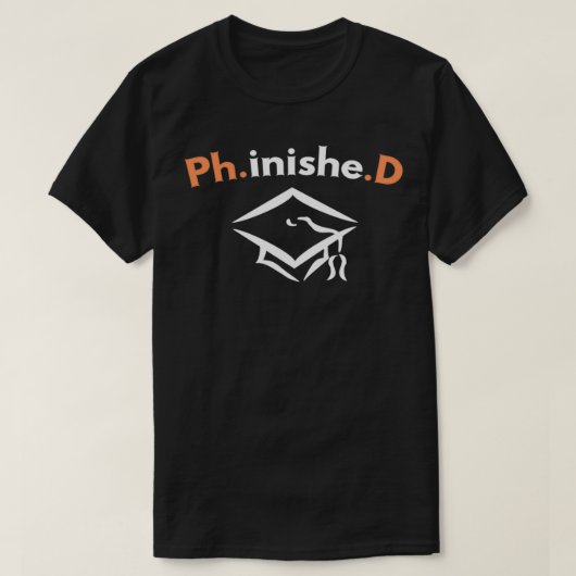 フィニッシュPhD 6 Tシャツ (デザイン正面)