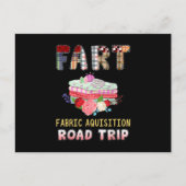 フィニーキルティングファブリック取得ロードトリップ ポストカード (正面)