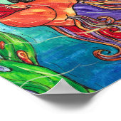 フィニーザファイティングフィッシュプリント ポスター (角)