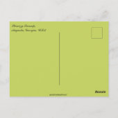 フィニージースワンオーガスタジョージアUSA ポストカード (裏面)