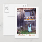 フィネガンズ マーケット, ハドソン 〜 ケベック ポストカード (正面/裏面)