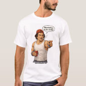 フィヒテ・フラット・ブロ Tシャツ (正面)