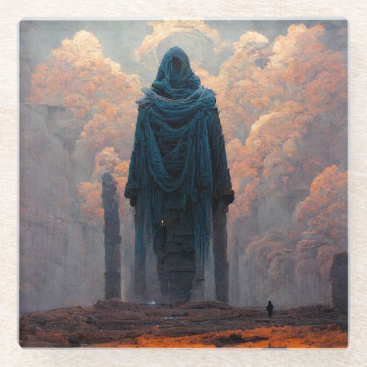 フィフィーファンタジーサイフィアート ガラスコースター (正面)