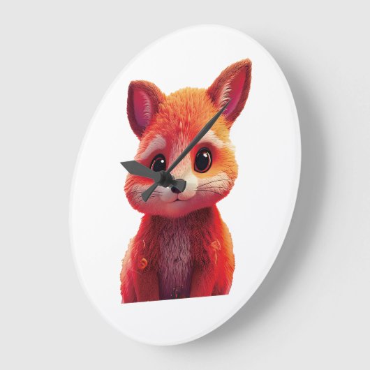 フィフィ ラージ壁時計 (傾斜)