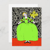 フィフィ 〜 色を変える ポストカード / 招待状 (正面/裏面)