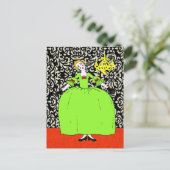 フィフィ 〜 色を変える ポストカード / 招待状 (スタンド正面)