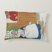 フィフェのコテージで男と妻が住んでいた アクセントクッション (裏面)