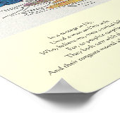 フィフェのコテージで男と妻が住んでいた ポスター (角)