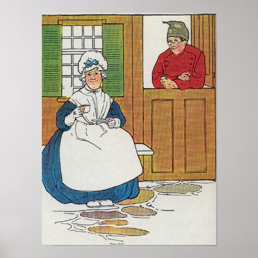 フィフェのコテージで男と妻が住んでいた ポスター (正面)