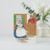 フィフェのコテージで男と妻が住んでいた ポストカード (スタンド正面)