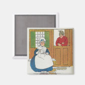 フィフェのコテージで男と妻が住んでいた マグネット (正面/裏面)