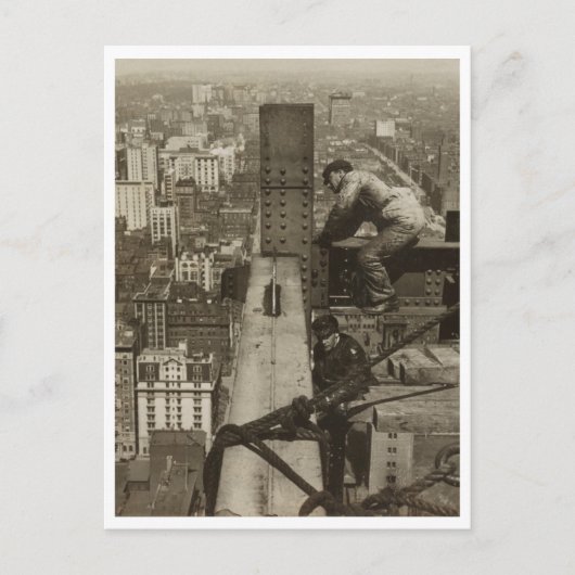 フィフスアベニューとセントラルパーを超えるメトロポリタンタワー ポストカード (正面)