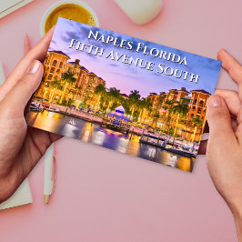 フィフスアベニューサウスネープルフロリダポストカード ポストカード