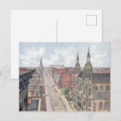 フィフスアベニューニューヨークシティ ポストカード (正面/裏面)