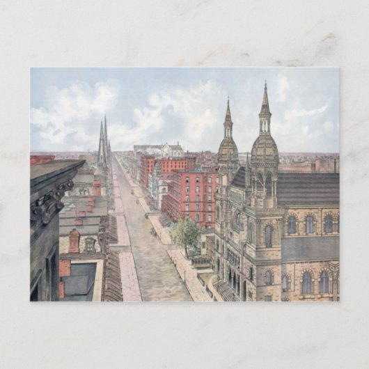 フィフスアベニューニューヨークシティ ポストカード (正面)