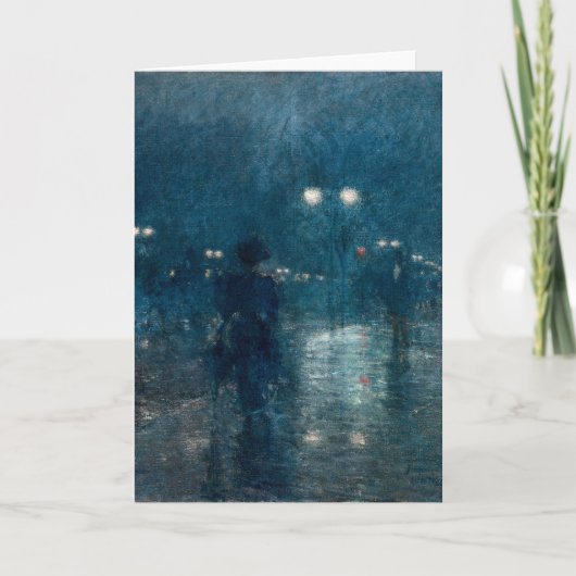 フィフスアベニューノクターン | Childe Hasssam カード (正面)