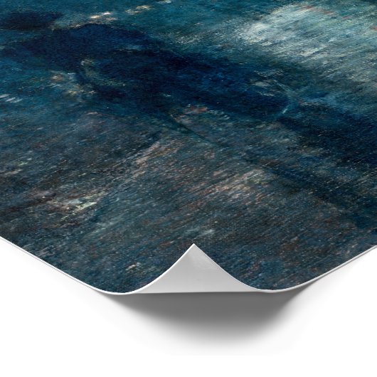 フィフスアベニューノクターン | Childe Hasssam ポスター (角)