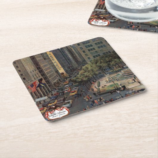 フィフスアベニューバイジョンファルター スクエアペーパーコースター (アングル)