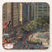 フィフスアベニューバイジョンファルター スクエアペーパーコースター (正面)