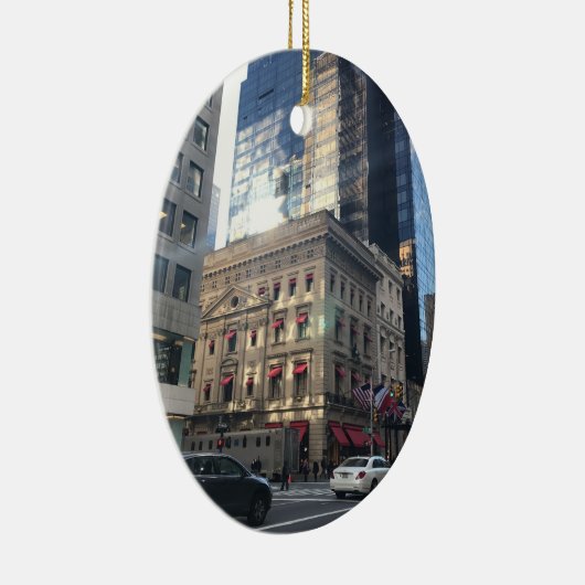 フィフスアベニューヨークシティNYCデパート セラミックオーナメント (右)