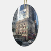フィフスアベニューヨークシティNYCデパート セラミックオーナメント (左)