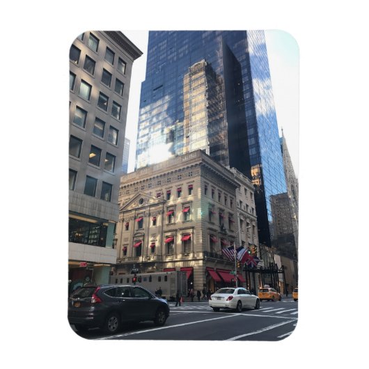 フィフスアベニューヨークシティNYCデパート マグネット (縦)