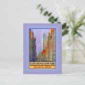 フィフスアベニューヨークワールドベストショッピングセント。 ポストカード (スタンド正面)