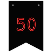 フィフティと素晴らしい バンティングフラッグ (第1の旗)