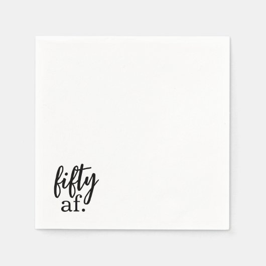 フィフティアフクテルナプキンズ スタンダードカクテルナプキン (正面)