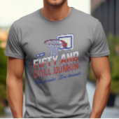 フィフティアンドスティルダンキン'第50誕生日バスケットボール Tシャツ